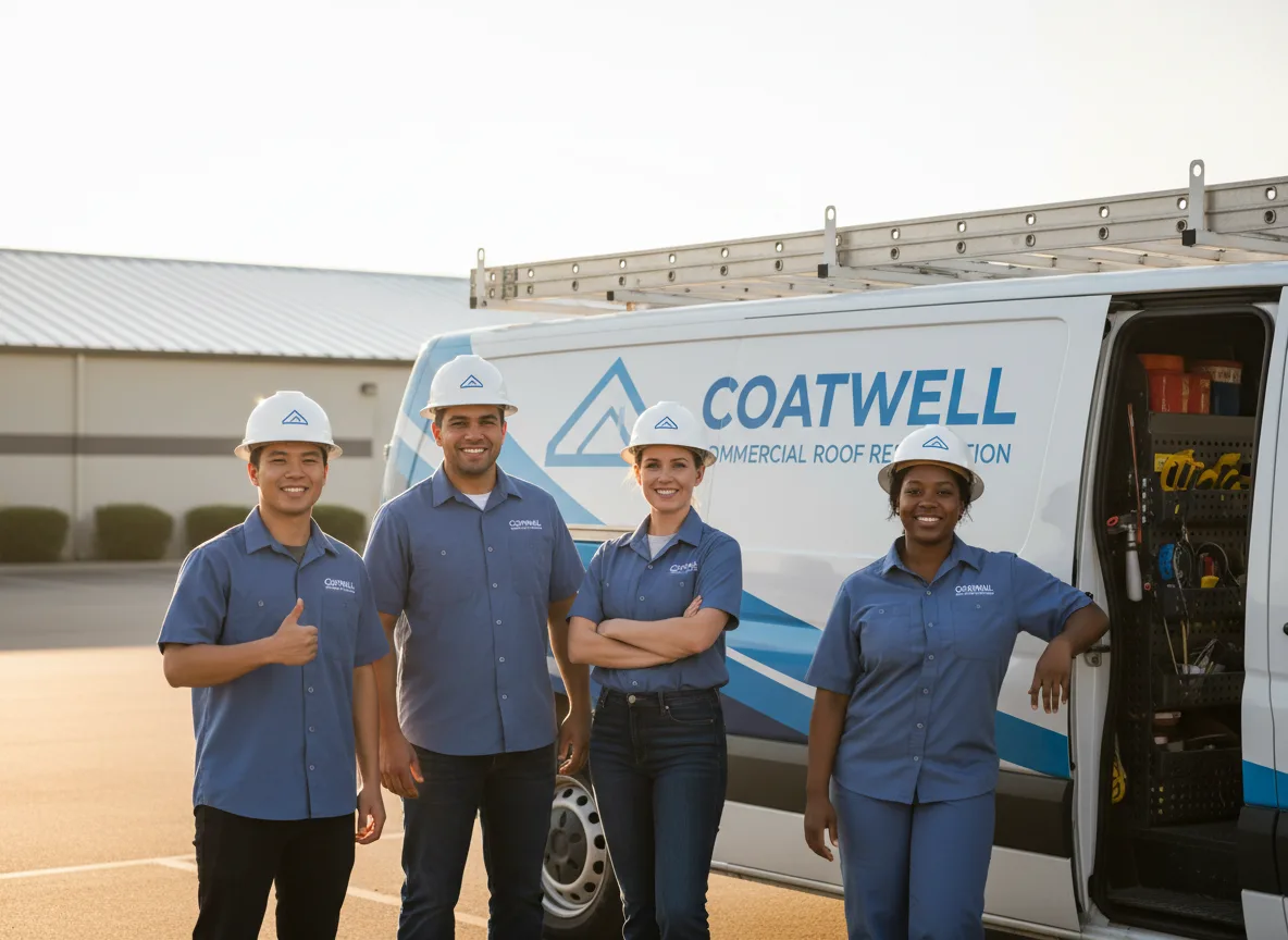 Commercial roof coating company in Cedar Hill, MO
